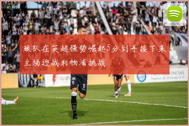 狼队在英超强势崛起5分到手接下来主场迎战利物浦挑战